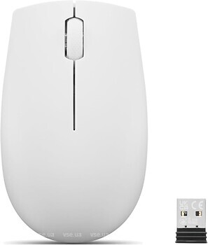 Фото Lenovo 300 Wireless Compact Mouse Cloud Grey USB (GY51L15677)