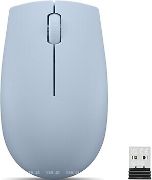 Фото Lenovo 300 Wireless Compact Mouse Frost Blue USB (GY51L15679)