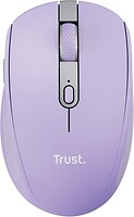 Фото Trust Ozaa Compact Multi-Device Wireless Mouse Purple Bluetooth/USB (25384)
