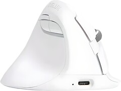 Фото Delux M618ZD Vertical Mouse White Bluetooth/USB
