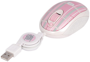 Фото G-Cube Mad for Plaid Pink-White USB (GOP-20P)