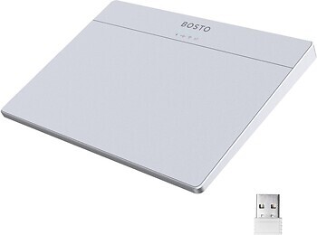 Фото Bosto Touchpad T02 Grey Bluetooth/USB