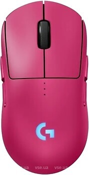 Фото Logitech Pro 2 Lightspeed Wireless Mouse Pink USB (910-007309)