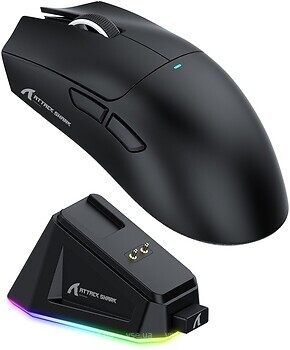 Фото Attack Shark X11 Black Bluetooth/USB
