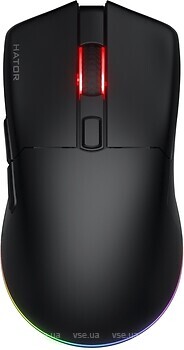 Фото Hator Pulsar 3 Wireless Black Bluetooth/USB (HTM630)