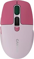 Фото Canyon MW-26 LCD Silent Dual Mode Wireless Pink Bluetooth/USB