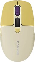 Фото Canyon MW-26 LCD Silent Dual Mode Wireless Yellow Bluetooth/USB