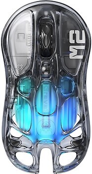 Фото GravaStar Mercury M2 Black/Transparent Bluetooth/USB (GRAVASTARM2_XTAL_BLK)