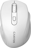 Фото Canyon OnClick 20 White USB (CNE-CMSW20W)