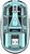 Фото Jedel WD131P Blue Bluetooth/USB