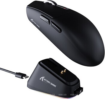 Фото Attack Shark G3 PRO Black Bluetooth/USB