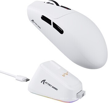 Фото Attack Shark G3 PRO White Bluetooth/USB