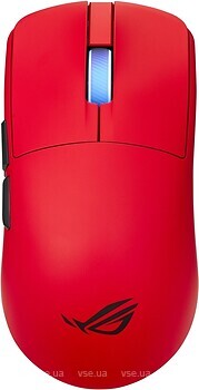 Фото Asus ROG Harpe II Ace Lava Red Bluetooth/USB (90MP0490-BMUA20)