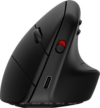 Фото HP 925 Ergonomic Vertical Mouse Black Bluetooth/USB (6H1A5AA)