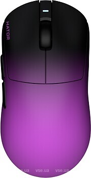 Фото Hator Quasar 3 Ultima 8K Wireless Black/Violet Bluetooth/USB (HTM760)