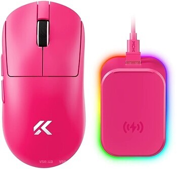 Фото Mchose A7 V2 Pro+ Wireless Rose Red Bluetooth/USB (MC-A7V2-9)