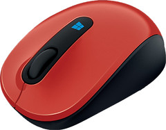 Фото Microsoft Sculpt Mobile Mouse Red USB (43U-00026)