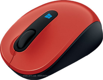 Фото Microsoft Sculpt Mobile Mouse Red USB (43U-00026)