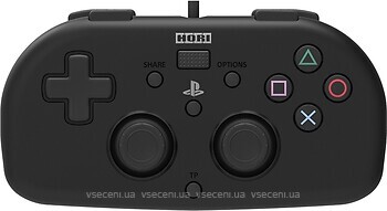Фото HORI Mini Wired Gamepad for PS4 Black