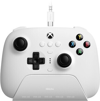 Фото 8BitDo Ultimate 3-mode Controller for Xbox/PC White