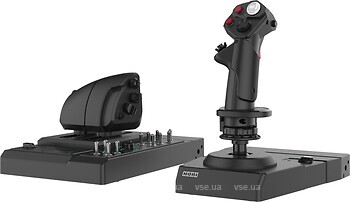 Фото HORI Hotas Flight Control System & Mount for PC Black (HPC-045U)