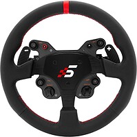 Фото Simagic GT1 Round Steering Wheel Shifter Paddles Leather QR70