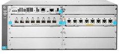 Фото HP Aruba 5406R 8-port 1/2.5/5/10GBASE-T PoE+/8-port SFP+ v3 zl2 (JL002A)