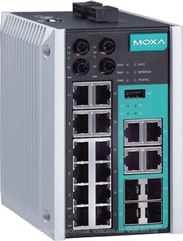 Фото Moxa EDS-518E-MM-ST-4GTXSFP-T