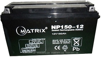 Фото Matrix 12V 150Ah (NP150-12)