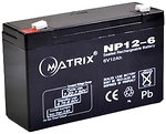 Фото Matrix 6V 12Ah (NP12-6)