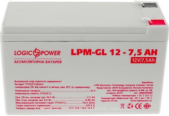 Фото LogicPower LPM-GL 12-7.5AH (6562)