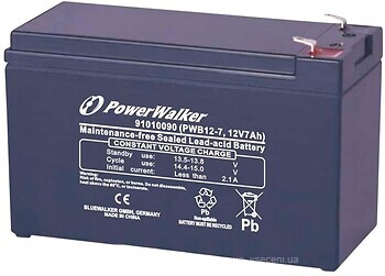 Фото Powerwalker PWB12-7 12V 7Ah