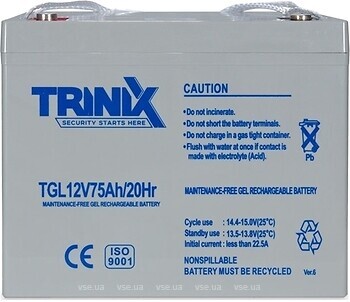 Фото Trinix TGL 12V75Ah