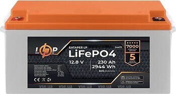 Фото LogicPower LiFePO4 LCD LP 12.8-230 AH (BMS 80A/40A) (LP24477)