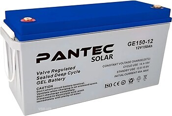 Фото Pantec 12V - 150Ah GEL (PTG150-12)