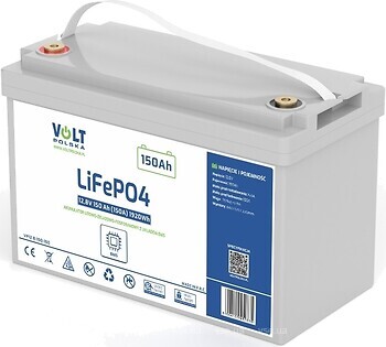 Фото Volt Polska LiFePO4 12.8V 150 Ah (6AKLI15112)