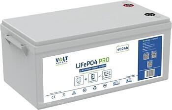Фото Volt Polska LiFePO4 12.8V 400Ah (6AKLI20M40)