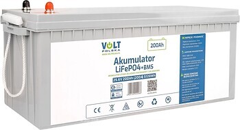 Фото Volt Polska LiFePO4 25.6V 200Ah (6AKLI24200)