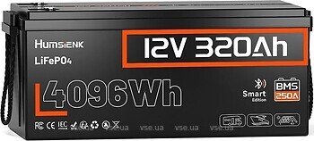 Фото Humsienk LiFePO4 12V-320Ah (HS12V320AH250BT)