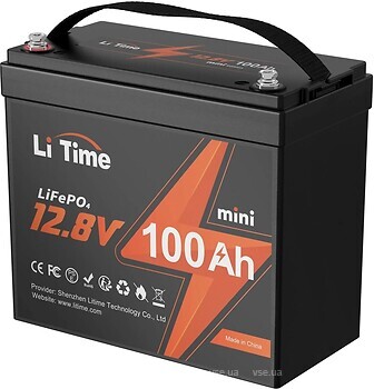 Фото LiTime LiFePO4 12V-100Ah Mini (L12V100-100-MINI-16-A60)