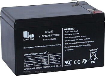 Фото Long Way AGM 12V-12Ah