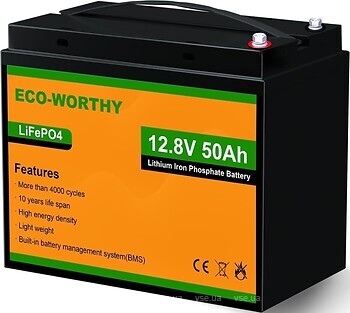 Фото Eco-Worthy 12.8V 50Ah