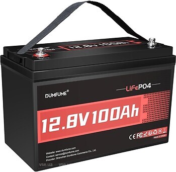 Фото Dumfume LiFePO4 12.8V-100Ah (Dumfume-12,8V/100Ah)