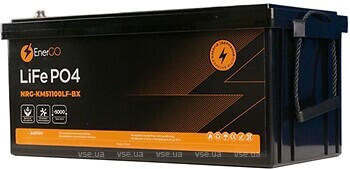 Фото EnerGo LiFePO4 51.2V-100Ah (NRG-KM51100LF-BX-BT)