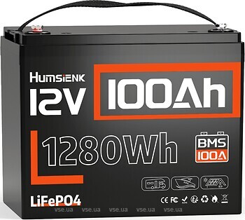 Фото Humsienk LiFePO4 12V-100Ah BMS