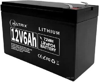 Фото Matrix 12.8V 6Ah (MLR 1206)