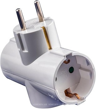 Фото Electraline 3 розетки (55040)