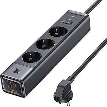 Фото McDodo GaN Surge Protection Power Strip Black (CH-0620)