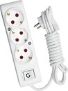 Фото Tecco 3 м 3 розетки (8681277842528)