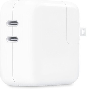 Фото Apple 35W Dual USB-C Port Power Adapter (MNWP3)